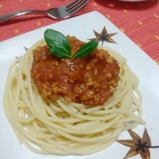 番茄肉酱意大利面