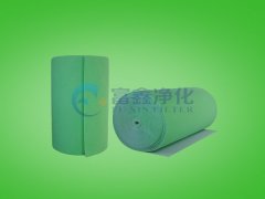 绿白色初效过滤棉